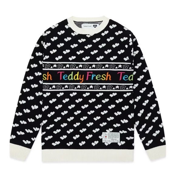 Teddy Fresh x Care Bears Unisex Sweater EUC - Picture 1 of 8